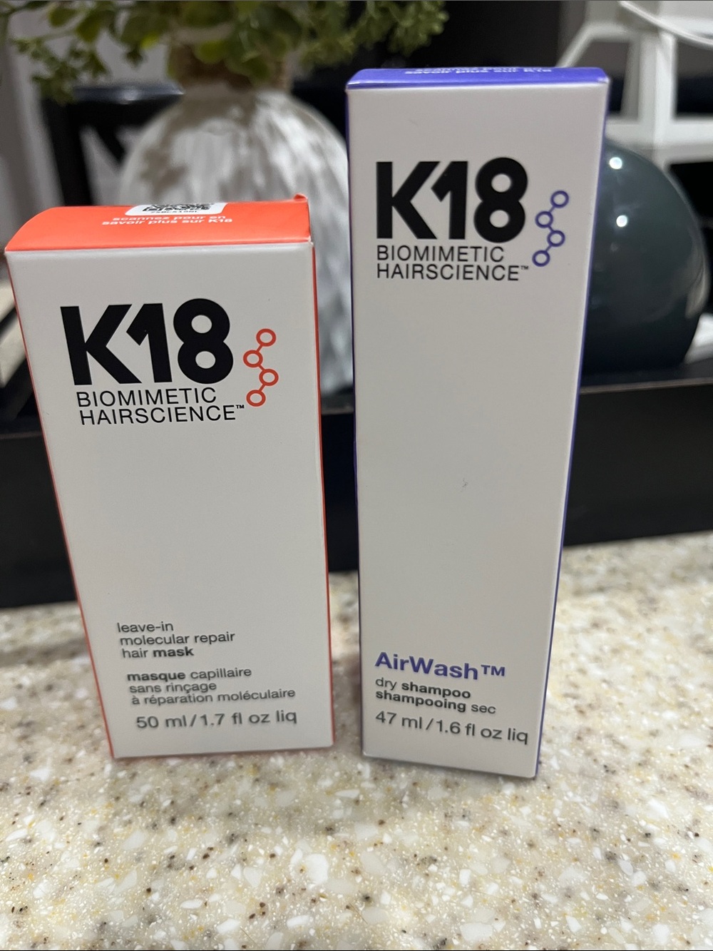 K18 Biomimetic Hairscience Duo - Airwash & Mask